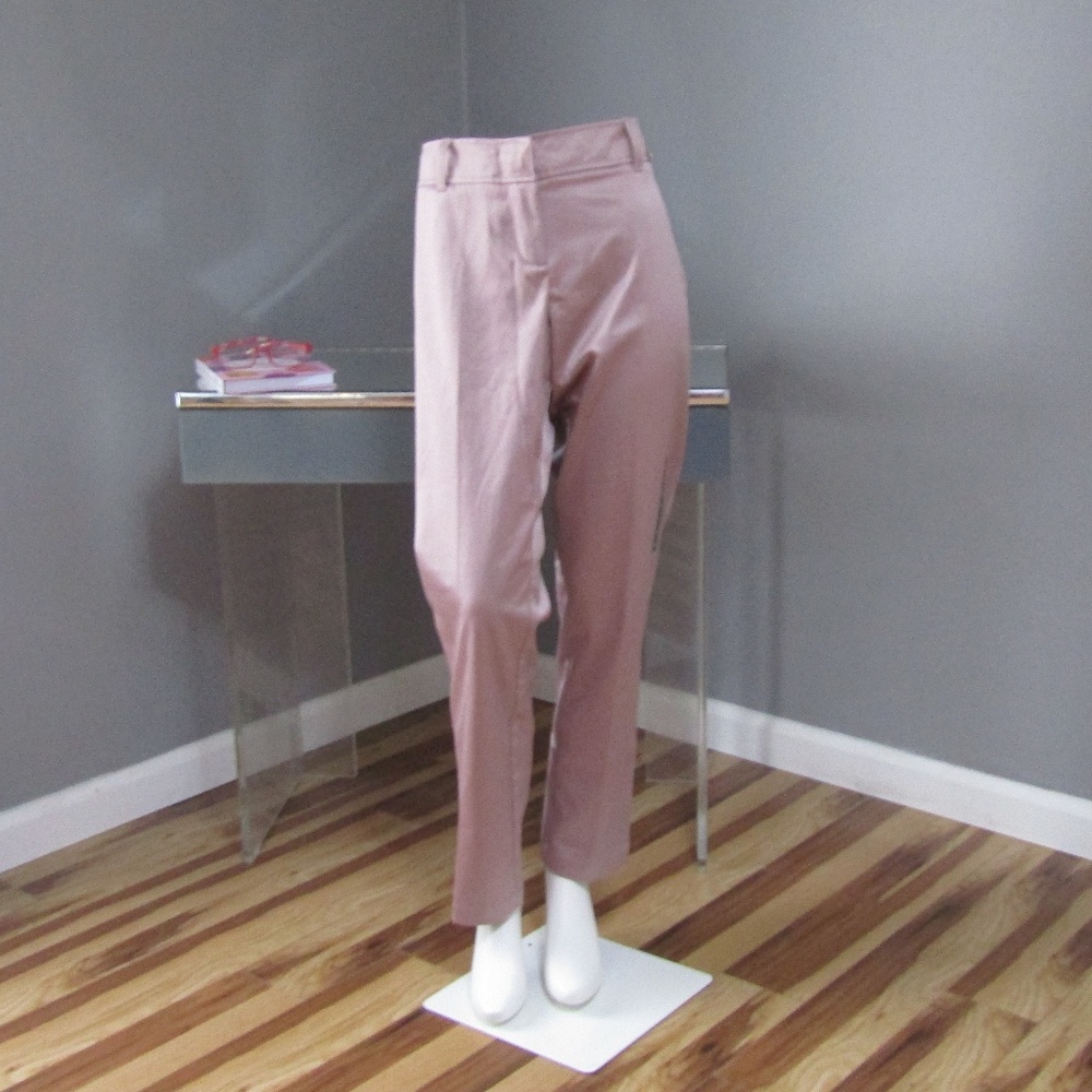 NEW New York & Company Low Rise Slim Ice Pink Pant